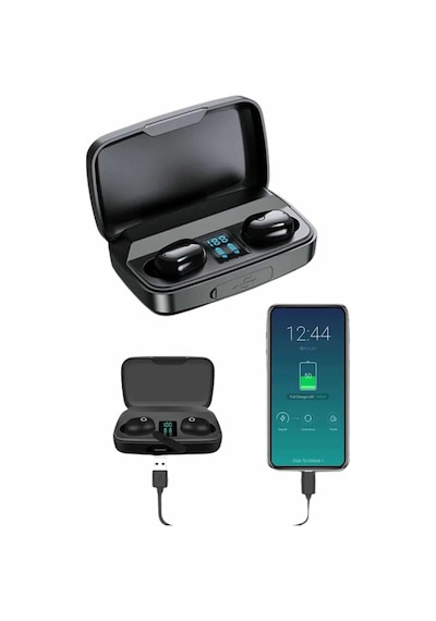 Kablosuz - 785 - Dijital Göstergeli Çağrı Cevaplayabilen Tws 5.0 - Spt-gld - Bluetooth Kulaklık