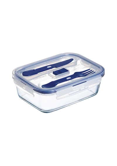 Luminarc Pure Box Active Piknik Kabı Dikdörtgen 1220 CC Şeffaf