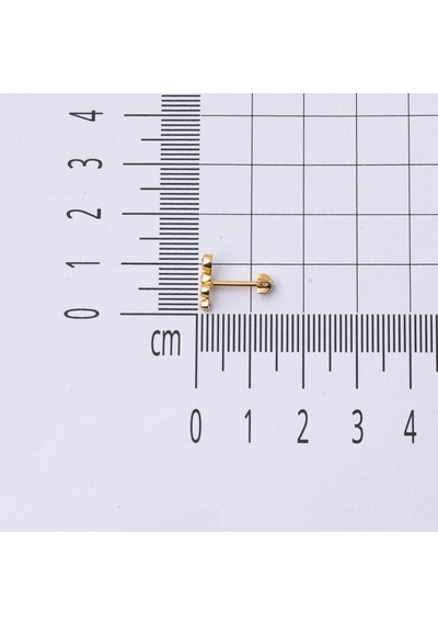 Bilezikci 14 Ayar Altın Piercing Tragus Küpe Kphsy14k22500 Sarı