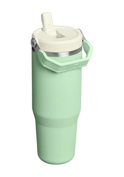 Stanley The Iceflow Flip Straw Pipetli Termos Bardak 0.89 Lt Matara Yeşil