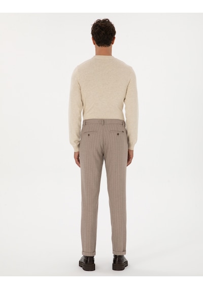 Pierre Cardin Erkek Bej Pantolon Kanvas-chino 50310891-vr011 Bej