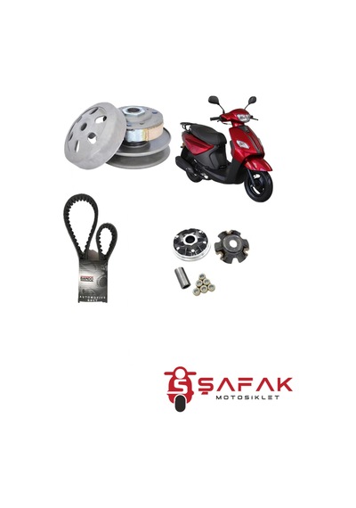 Apec Ps3 50 Cc Ön Arka Varyatör Kayış Set