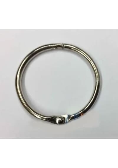 Kilitli Yuvarlak Halka, 2cm - 100 Adet Diğer