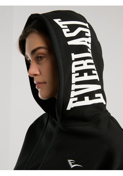 Everlast Ever Classics Wmn Comfort Siyah Kadın Kapüşonlu Sweatshirt Siyah
