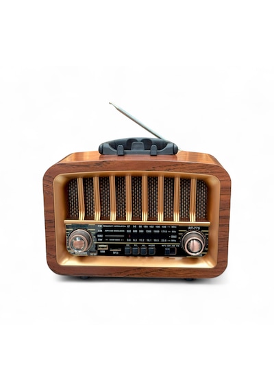 Rt-775 Eskitme Görünüm Nostalji Radyo, Bluetooth Özellikli Nostaljik Radyo