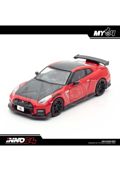Inno 1/64 Nissan Gt-r R35 Nismo Red Çok Renkli