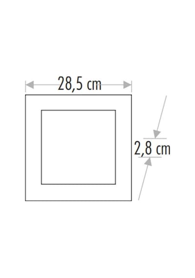 30w Siva Üstü Led Panel Kare Beyaz Cat Ct-5274b Diğer
