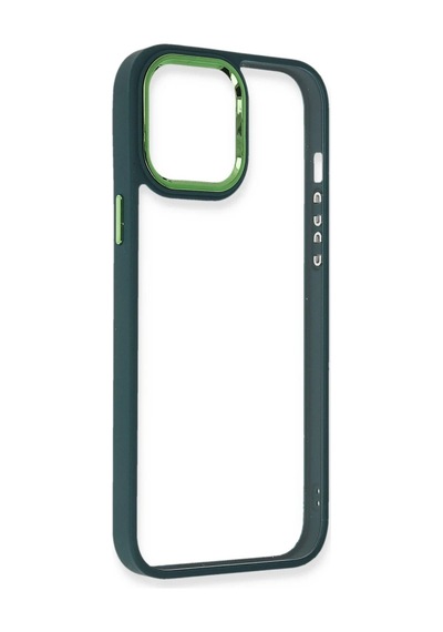 Apple İphone 14 Pro Kılıf Dora Kapak - Haki Yeşil 0.2M-Çok Renkli