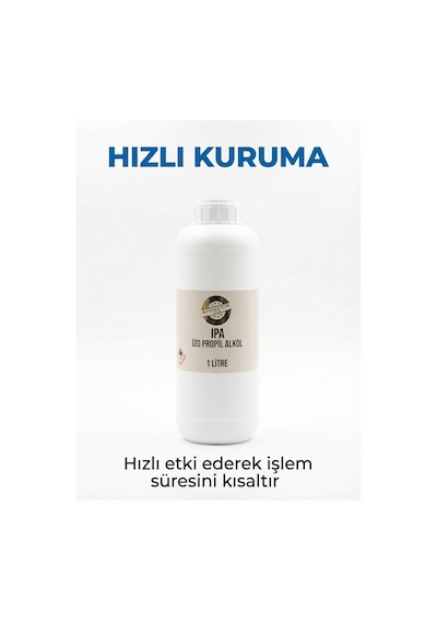 Kozmetik Atölyesi Ipa Protez Saç Temizlik Solventi 1 L