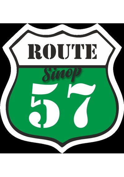 57 Sinop Sticker 10x10 Cmrenkli Sticker