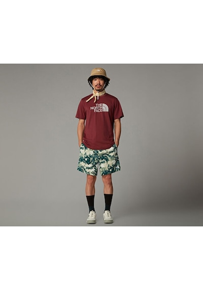 The North Face M Ss Easy Tee Erkek Outdoor Tişörtü Nf0a8a6c58c1 Kırmızı KIrmızı