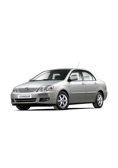 Toyota Corolla Uyumlu 3D Paspas Havuzlu Siyah Sedan 2001-2006 Arası 4 Pr N11.27114