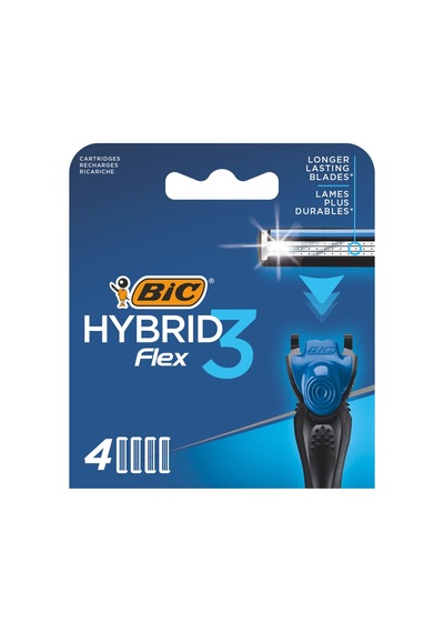Bıc Hybrid 3 Flex Tıraş Bıçağı Yedek Kartuşu 4'lü - 7 Adet Tarı