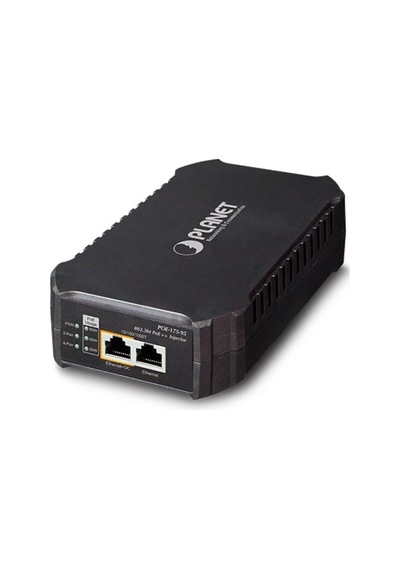 1-port 10/100/1000mbps 802.3bt Poe Injector 95 Watt Dahili Ac Güç Kaynağı 0-50 Derece