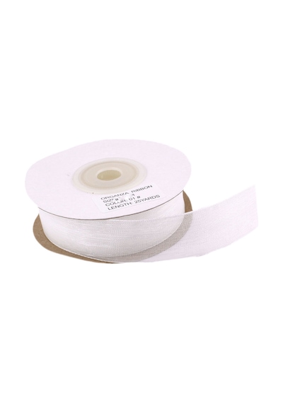 Organze Kurdele 30 Mm 22 Metre Beyaz N11.1336