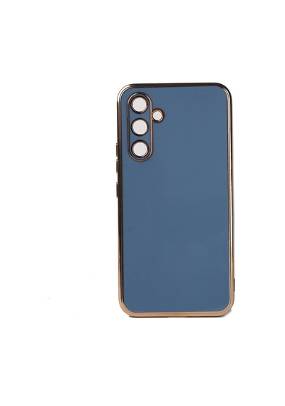 Samsung Uyumlu Galaxy A14 Kılıf Zore Bark Kapak Mavi
