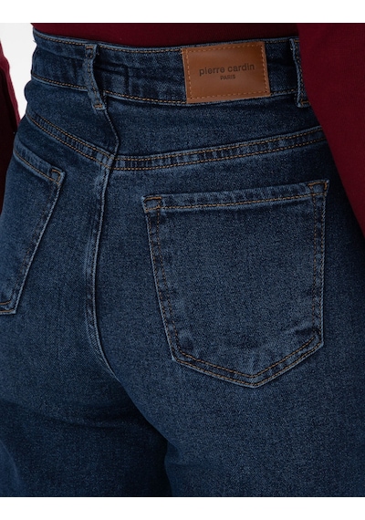 Pierre Cardin Kadın Koyu Mavi Pantolon Jean 50318031-vr032 Koyu Mavi