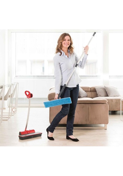Moppy Genel Microfiber Bez Seti 2'li, Tüm Yüzeyler İçin Uygun, Makinede Yıkanabilir, Pamuklu, Mavi Belirtilmemiş