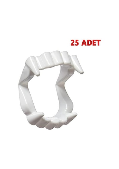 Plastik Vampir Diş (25 Adet)