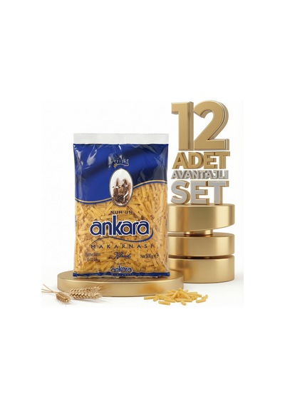 Ankara Erişte Makarna 12x500 Gr