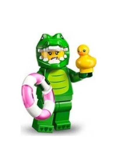 Lego Minifigür 71051 Seri 28 - 09 Crocodile Costume