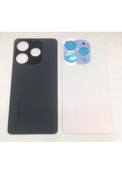 Tecno Spark 10 Pro Kı7 Arka Kapak Pil Kapağı - Beyaz