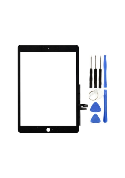 Apple Uyumlu iPad 7.nesil A2197-a2198-a2200 Dokunmatik Siyah + Tamir Seti
