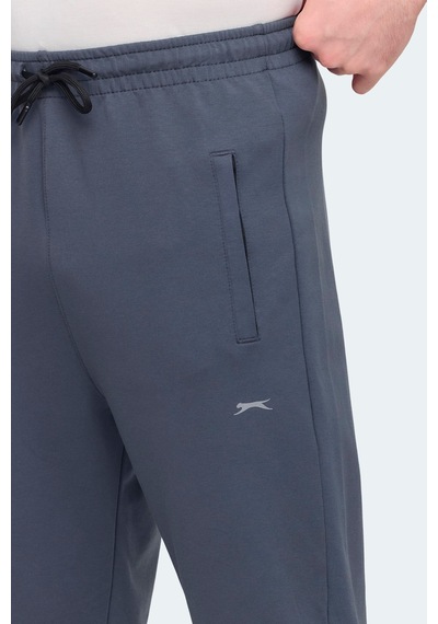 Slazenger Jerry Nrm Erkek Eşofman Altı Koyu Gri Koyu Gri Füme