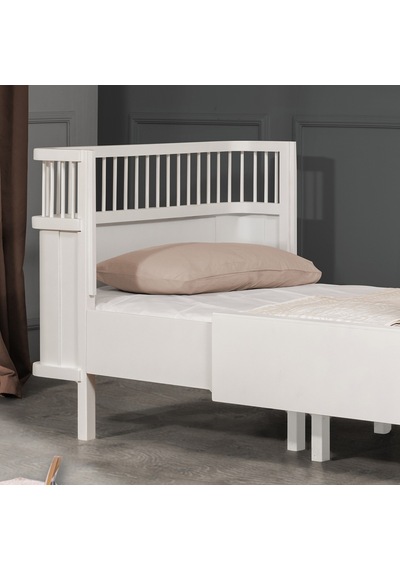 Mdf Beşik, Trend Büyüyen Beşik 130x90 + 1 Comfort Yatak Beyaz