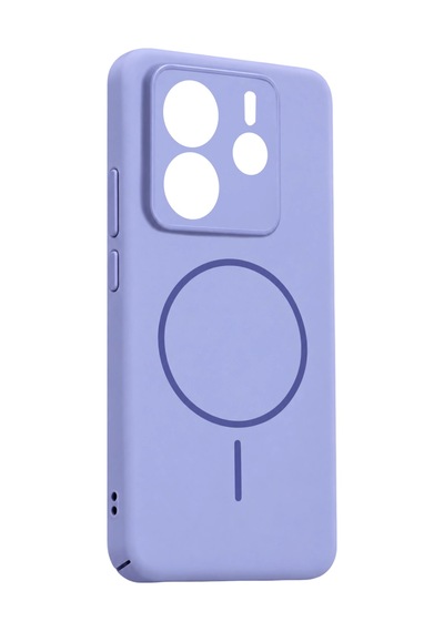 Xiaomi Redmi Note 14 4g Mika Pc Magsafe Kapak - Açık Mor - Açık Mor