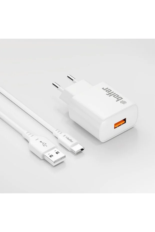 Usb Ev Tipi Şarj Aleti Type-c Qc 3.4 A 18 W