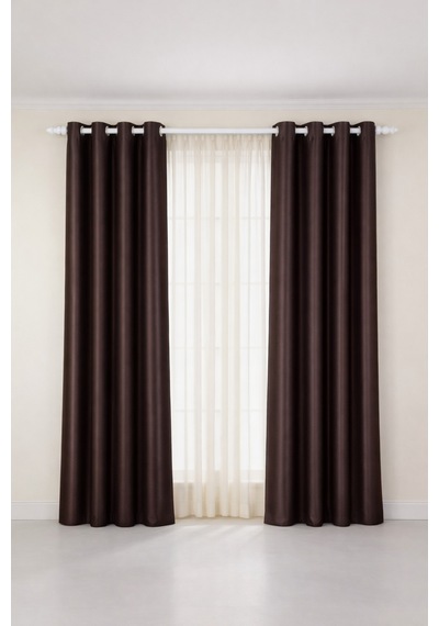 Beyaz Ahşap Rustik - Alüminyum Borulu Ahşap Başlıklı Ahşap Ayaklı Perde Askısı - Halkalı Klipsli Beyaz275cm - 865560222 Beyaz275cm