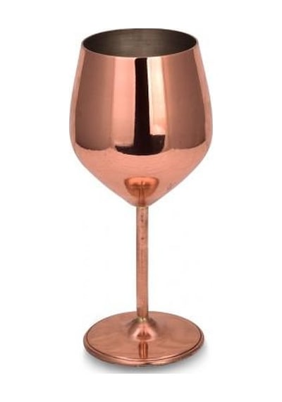 Turna Bakır Vine-Gall Kadeh 500 ML Düz Kırmızı Turna0495-1