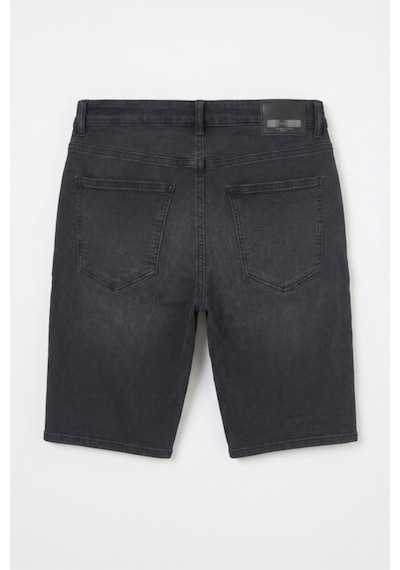 Defacto Regular Fıt Kemerli Bel Jean Bermuda Şort G8613ax26smnm36 Antrasit-nm36
