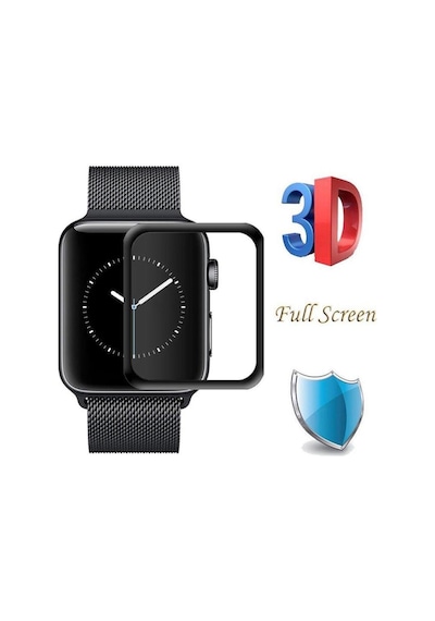 Apple Uyumlu Watch 4 5 40 Mm 3D Tam Kaplayan Cam Ekran Koruyucu Filmi