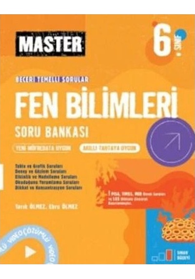 Okyanus Yayınları Okyanus 6.sınıf Fen Bilimleri Soru Bankası Video Çözümlü Master