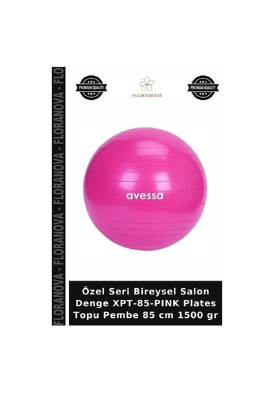 Özel Seri Bireysel Salon Denge Xpt-85-pınk Plates Topu Pembe 85 Cm 1500 Gr