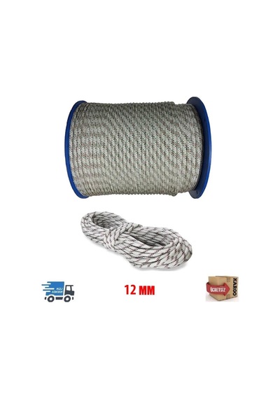 Ipek Iskota Halat 12 Mm - Gemici Halatı - Salıncak Ipi 75 M