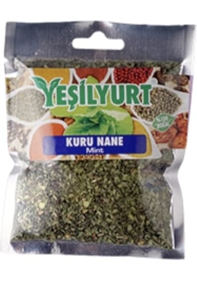 Yeşilyurt Kuru Nane 25 G X 20 Adet Doğal Ve Katkısız Baharat Yemek, Çorba Ve Salatalar Için