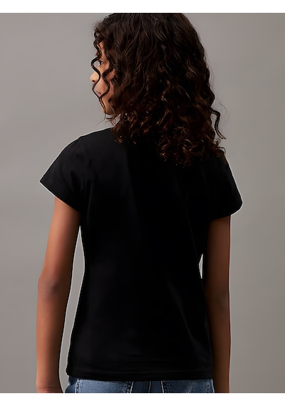 Uyguntarz Çocuk Moody Baskılı Pamuklu Tshirt Siyah