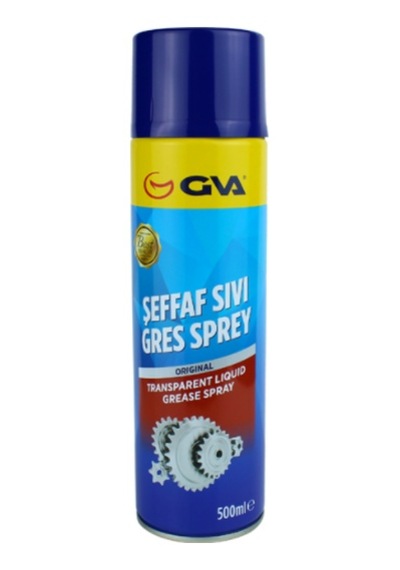 Gva Şeffaf Sıvı Gres Spreyi 500 ML