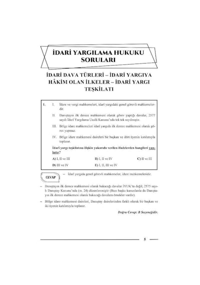 Hakimlik İdari Yargılama Hukuku Soru Bankası 22. Baskı Monopol Yayınları