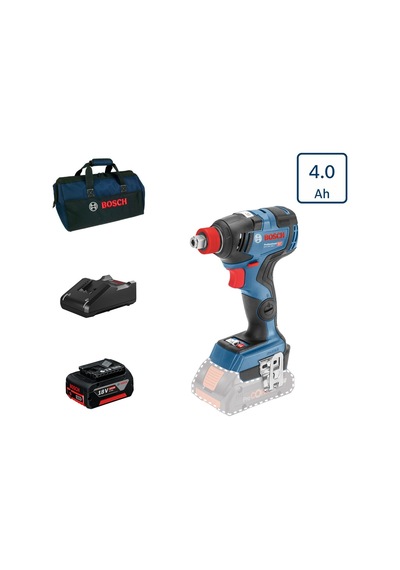 Bosch Gdx 18v-200 C Tek Akülü Darbeli Somun Sıkma 4 Amper Bez Çantalı