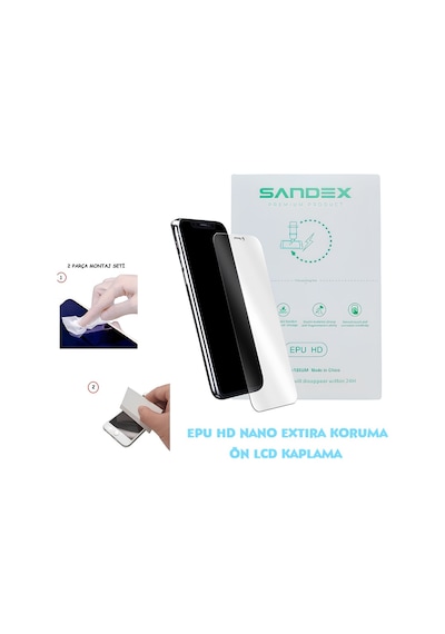 Lenovo Legion Y90 Uyumlu Nano Ekran Koruyucu Esnek Ultra İnce - Sandex - Epu Hd