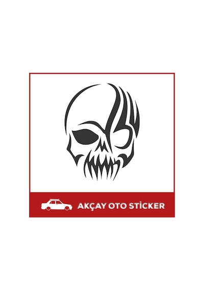 Kurukafa Sticker Araba Sticker Oto Sticker Kuru Kafa Arma Sticker