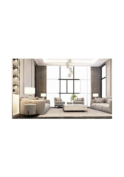 Avonni Av-60291-6et Eskitme Kaplama Modern Avize E14 Metal Cam 40cm Diğer