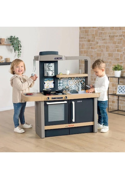İnteraktif Tefal Evo New Yükseklik Ayarlı Çocuklar İçin Mutfak Oyun Seti Yeni
