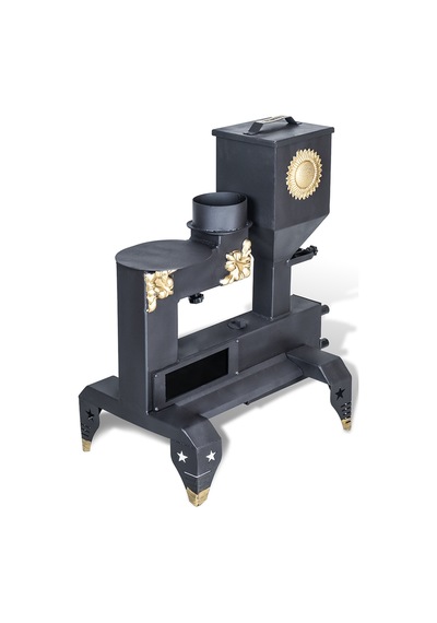 Etinova Pelet Soba M001 Mini Pelet Sobası Desenli Model