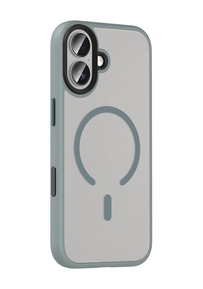 Apple iPhone Uyumlu 17 Megane Magsafe Kapak - Titan Gri