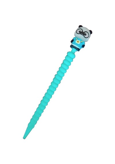 Panda Versatil Kalem 0.7mm Uçlu Kalem 1 Adet Sevimli Gözlüklü Sevimli Panda Mekanik Uçlu Kurşun Kalem 001